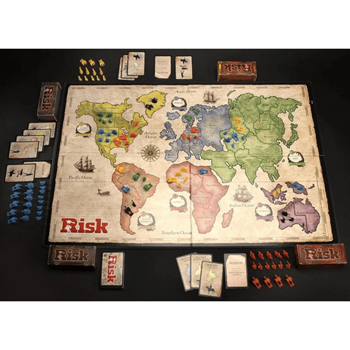 RISK EL JUEGO ESTARTEGICO DE CONQUISTA 7