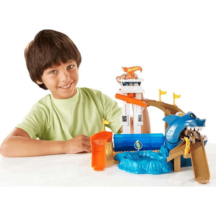 HOT WHEELS CITY PLAYA TIBURÓN PUERTO TIBURÓN COLOR SHIFTERS 5