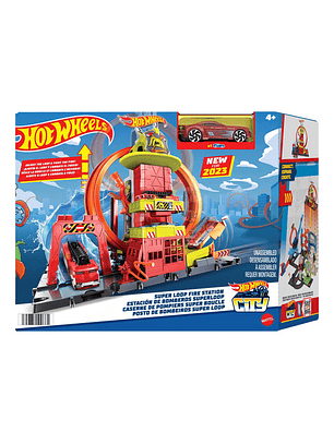 HOT WHEELS CITY SUPER ESTACION DE BOMBEROS