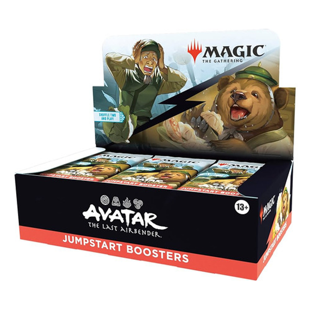AVATAR THE LAST AIRBENDER JUMPSTART BOOSTERS  C/24 SOBRES 1