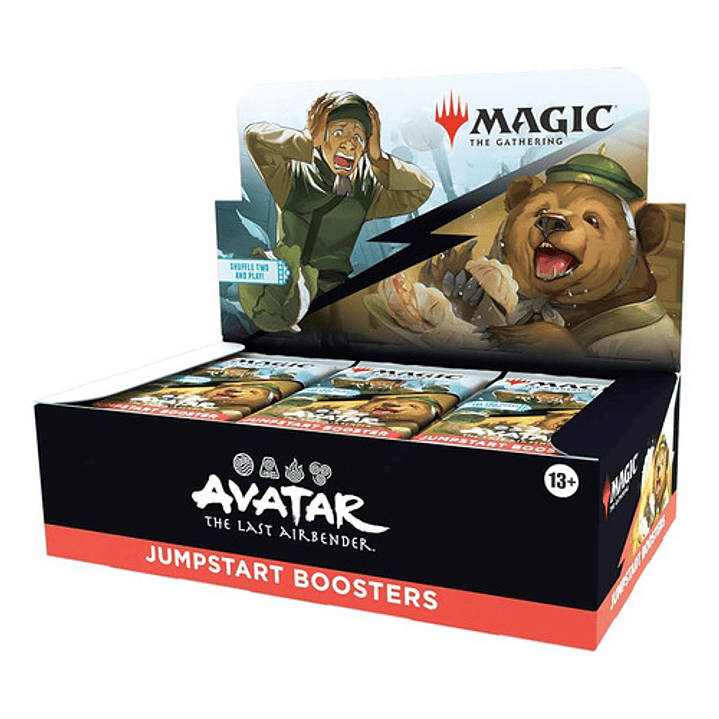 AVATAR THE LAST AIRBENDER JUMPSTART BOOSTERS  C/24 SOBRES 1