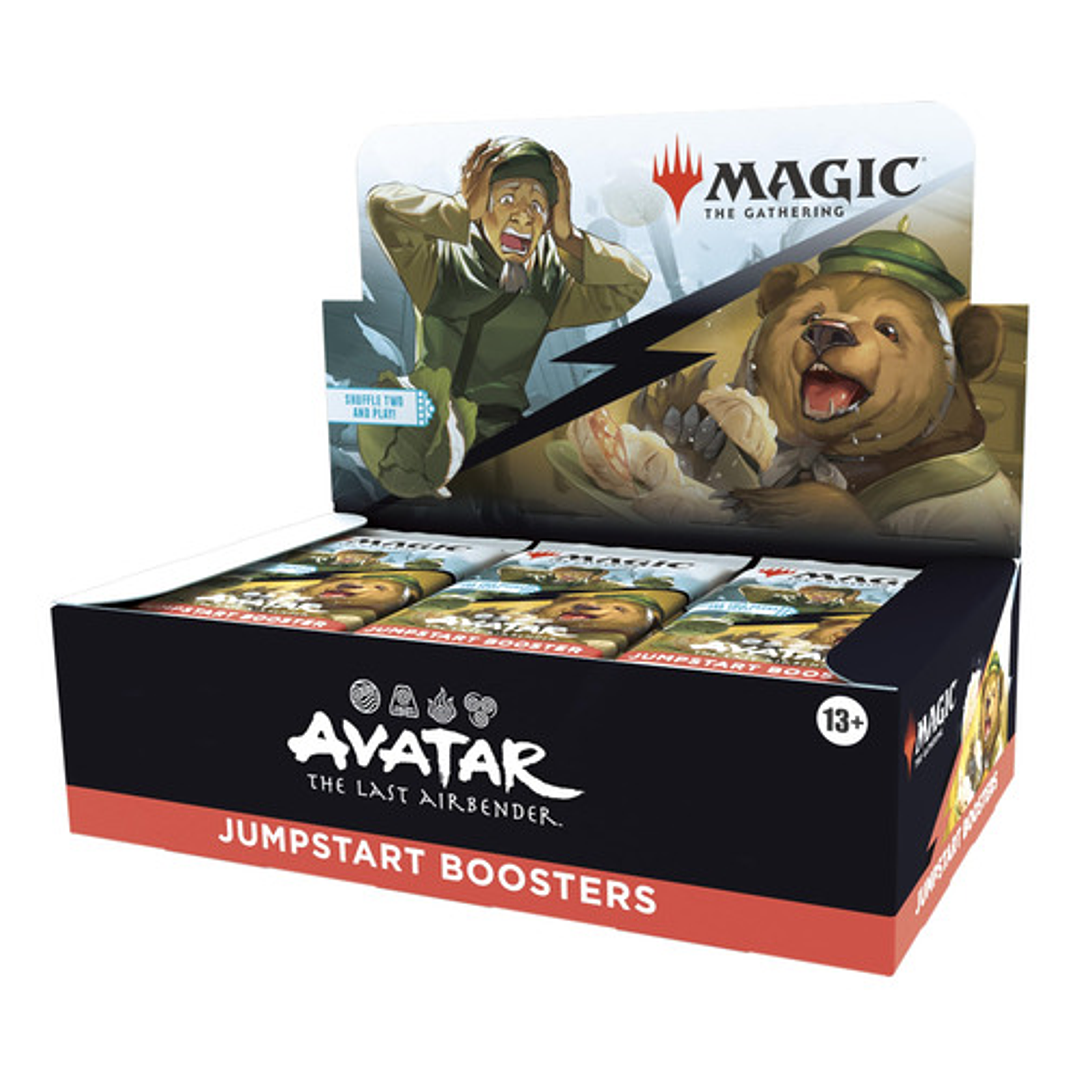 AVATAR THE LAST AIRBENDER JUMPSTART BOOSTERS  C/24 SOBRES 7