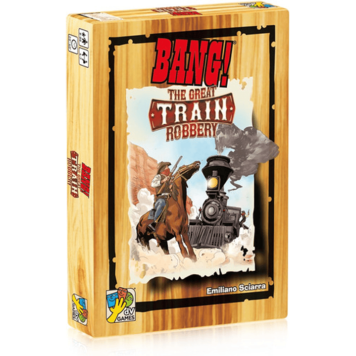 Bang! The Great Train Robbery Juego De Cartas Juego De Mesa 1