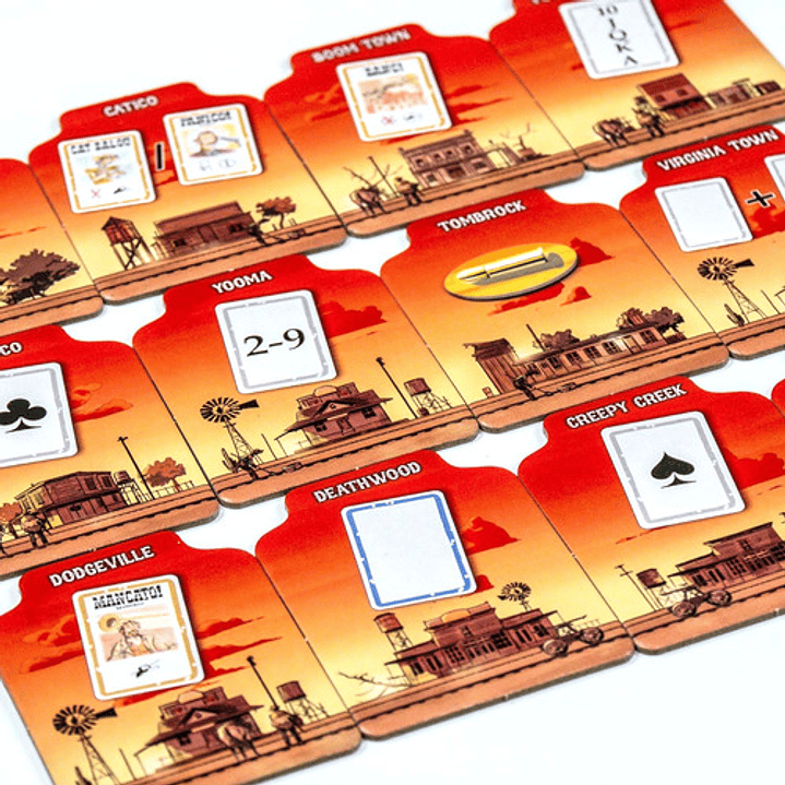 Bang! The Great Train Robbery Juego De Cartas Juego De Mesa 3