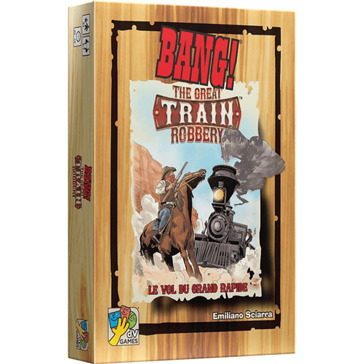 Bang! The Great Train Robbery Juego De Cartas Juego De Mesa 4