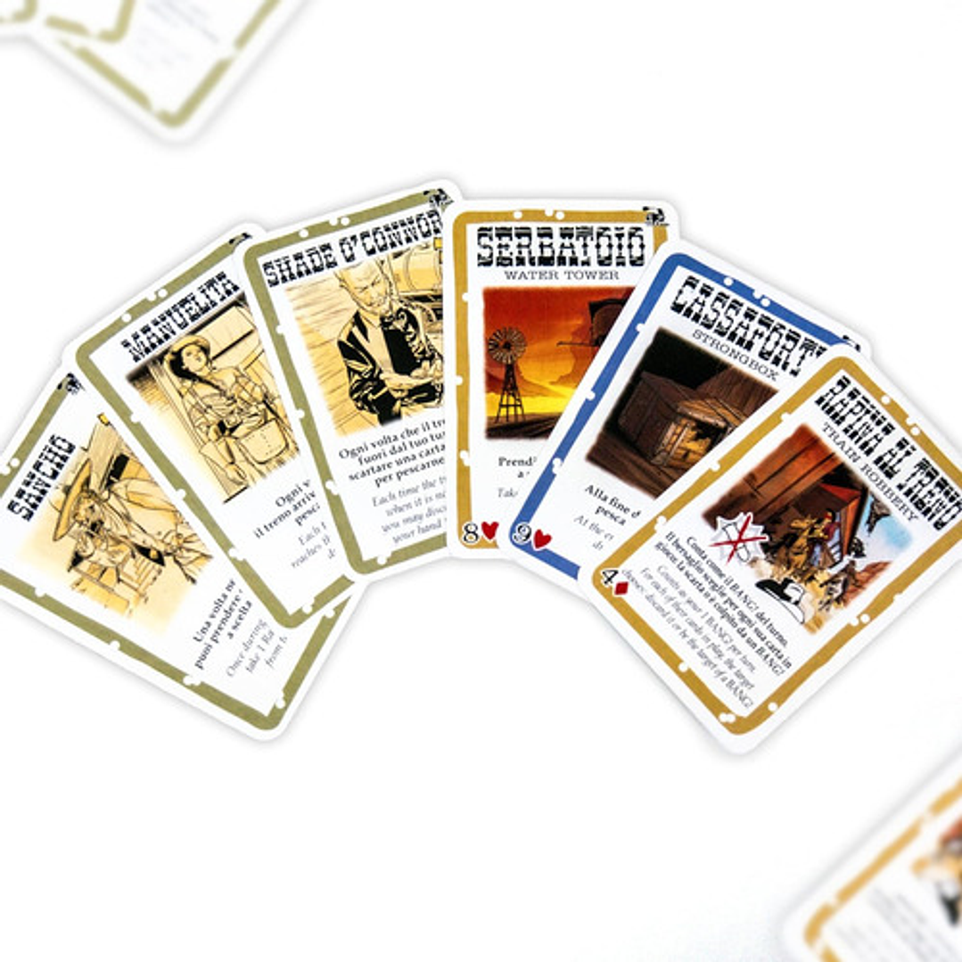 Bang! The Great Train Robbery Juego De Cartas Juego De Mesa 7