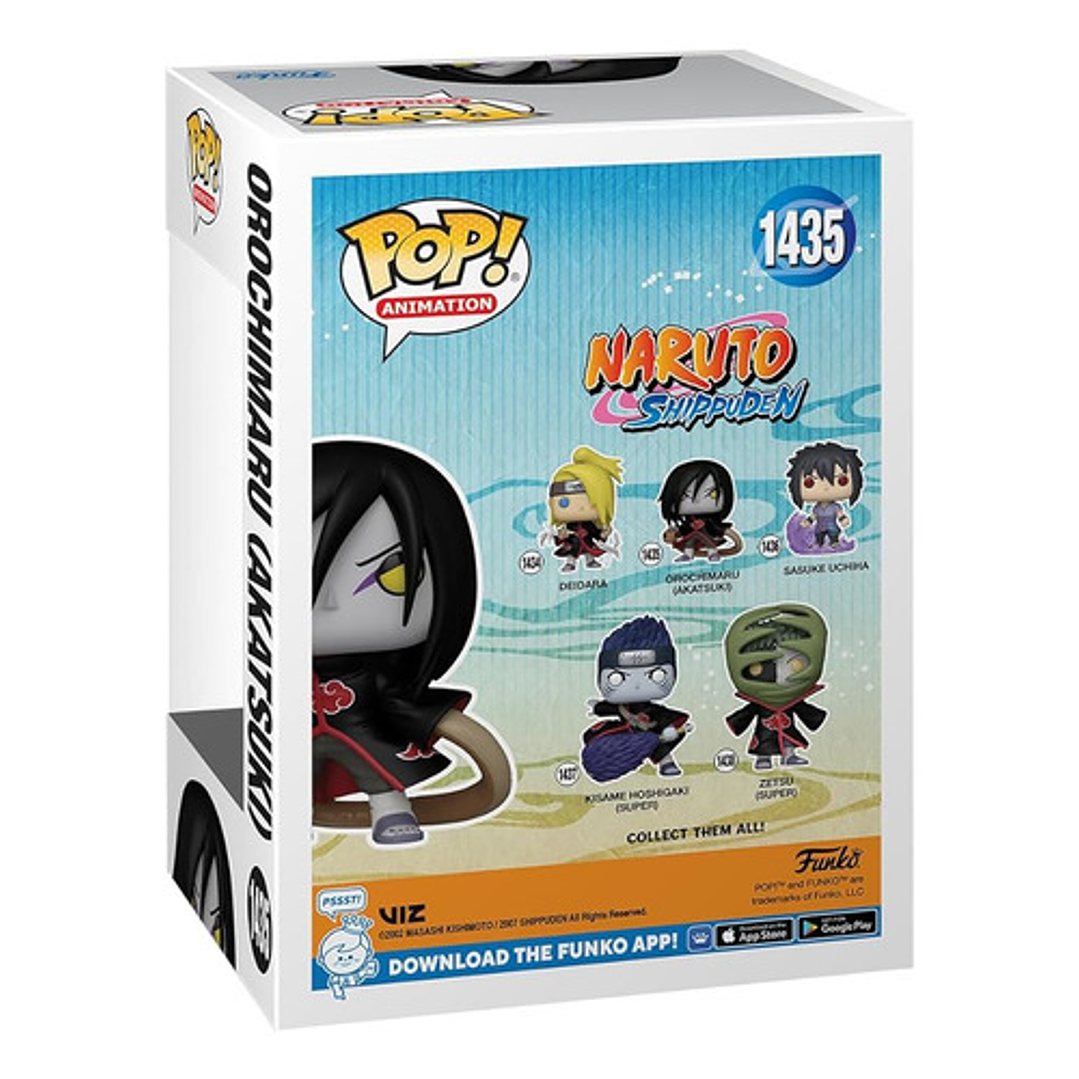 Funko Pop! Orochimaru Akatsuki 1435 Figura Vinilo Coleccion 3