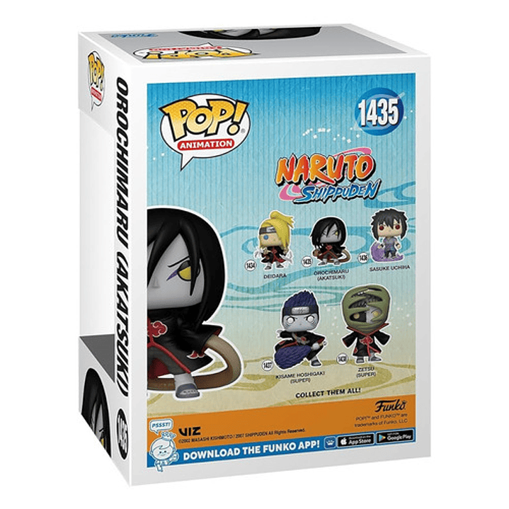 Funko Pop! Orochimaru Akatsuki 1435 Figura Vinilo Coleccion 3