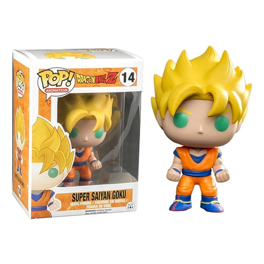 Funko Pop! Super Saiyan Goku 14 Figura Vinilo Coleccion 2