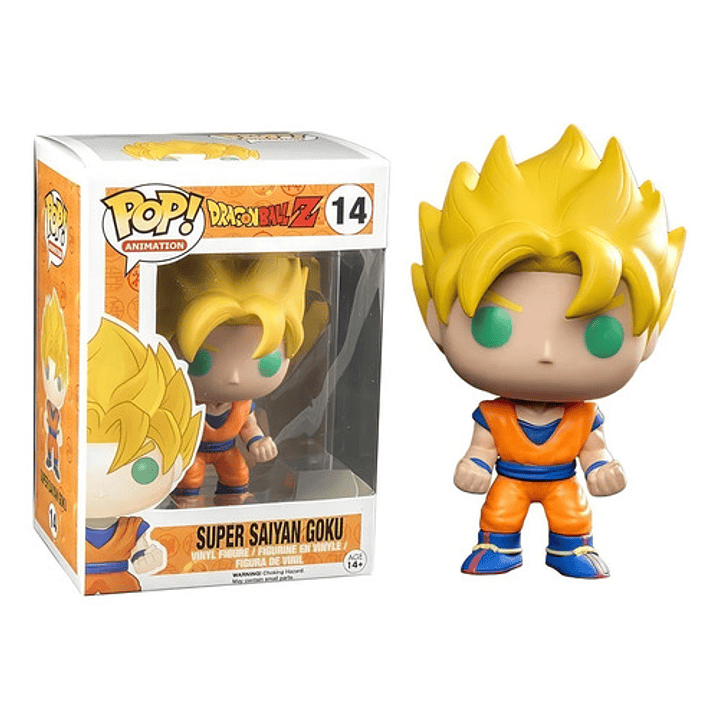 Funko Pop! Super Saiyan Goku 14 Figura Vinilo Coleccion 2