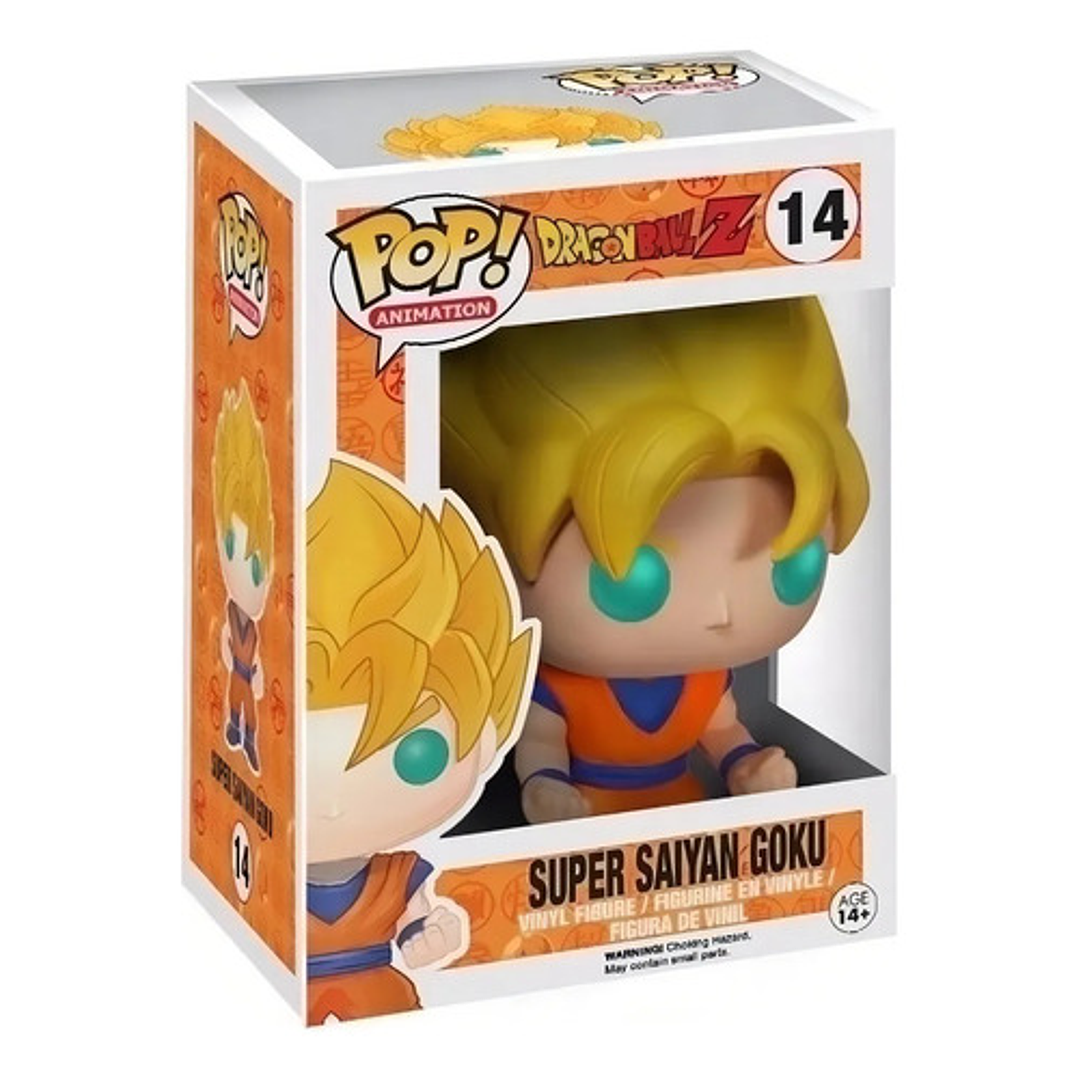 Funko Pop! Super Saiyan Goku 14 Figura Vinilo Coleccion 5
