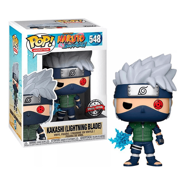 Funko Pop! Kakashi Lightning Blade 548 Vinilo Colección 5