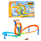 Hot Wheels Stunt Tracks Pista Desafio Turbina De Accion - Miniatura 1