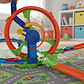 Hot Wheels Stunt Tracks Pista Desafio Turbina De Accion - Miniatura 3