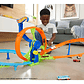 Hot Wheels Stunt Tracks Pista Desafio Turbina De Accion - Miniatura 10