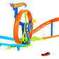 Hot Wheels Stunt Tracks Pista Desafio Turbina De Accion - Miniatura 12