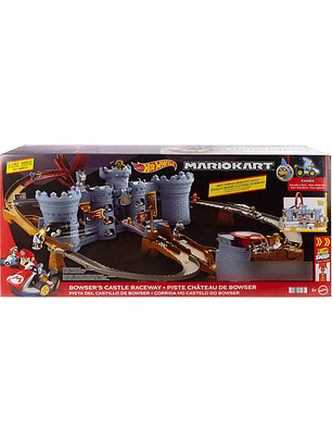 HOT WHEELS MARIO KART PISTA CASTILLO DE BOWSER RACEWAY