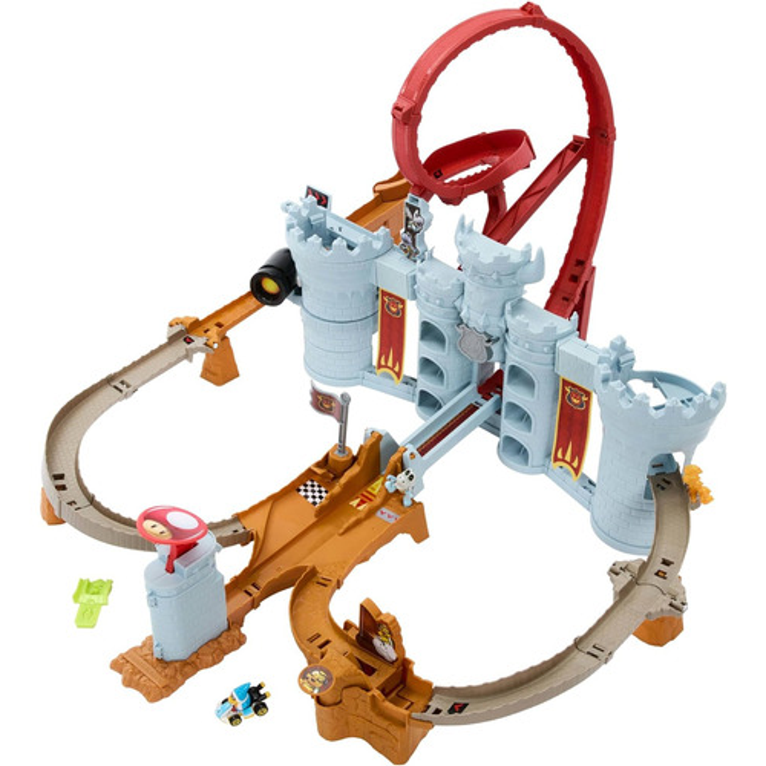 HOT WHEELS MARIO KART PISTA CASTILLO DE BOWSER RACEWAY 2