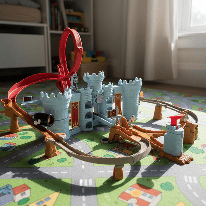 HOT WHEELS MARIO KART PISTA CASTILLO DE BOWSER RACEWAY 5