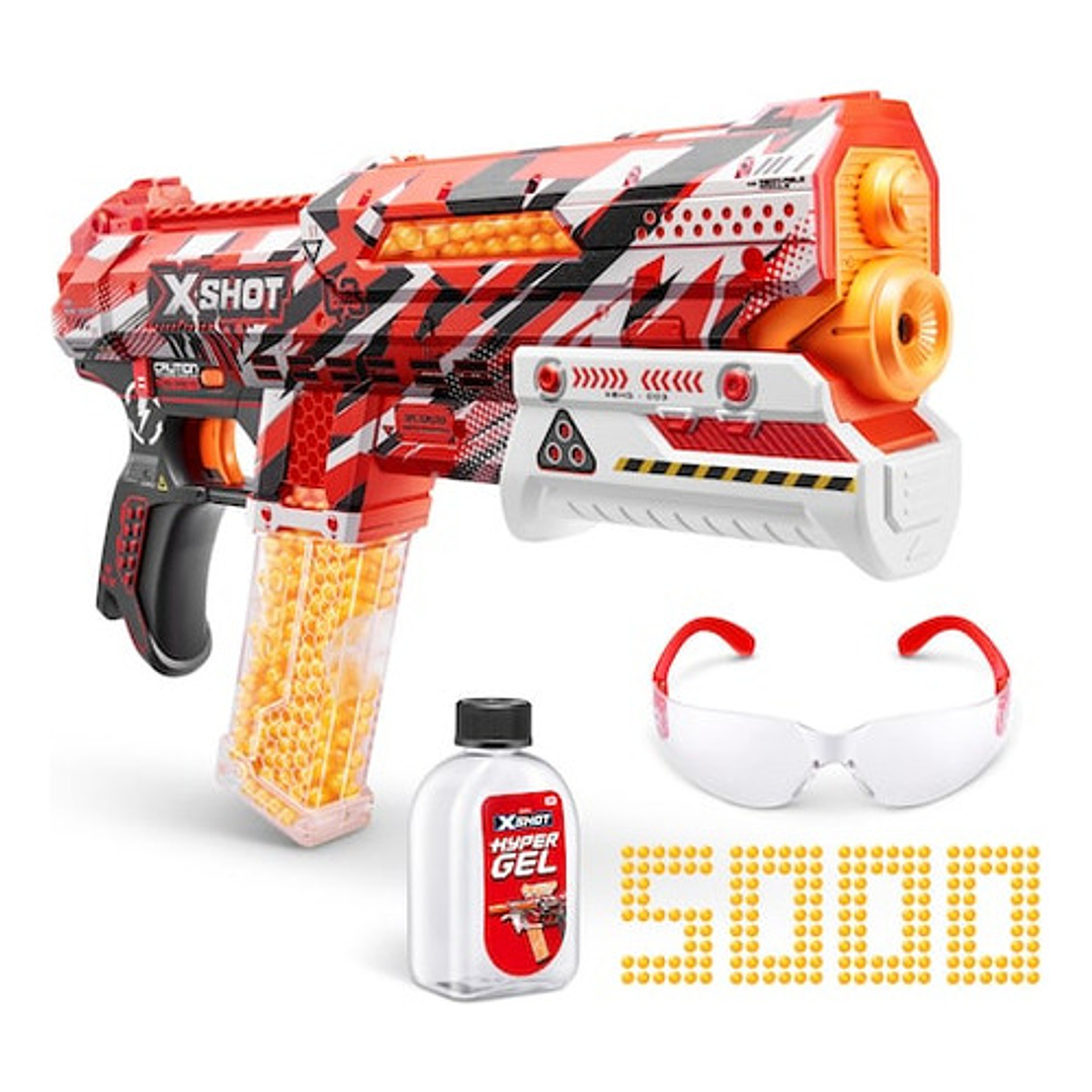 X-SHOT HYPER GEL CLUTCH 5,000 MUNICIONES 1