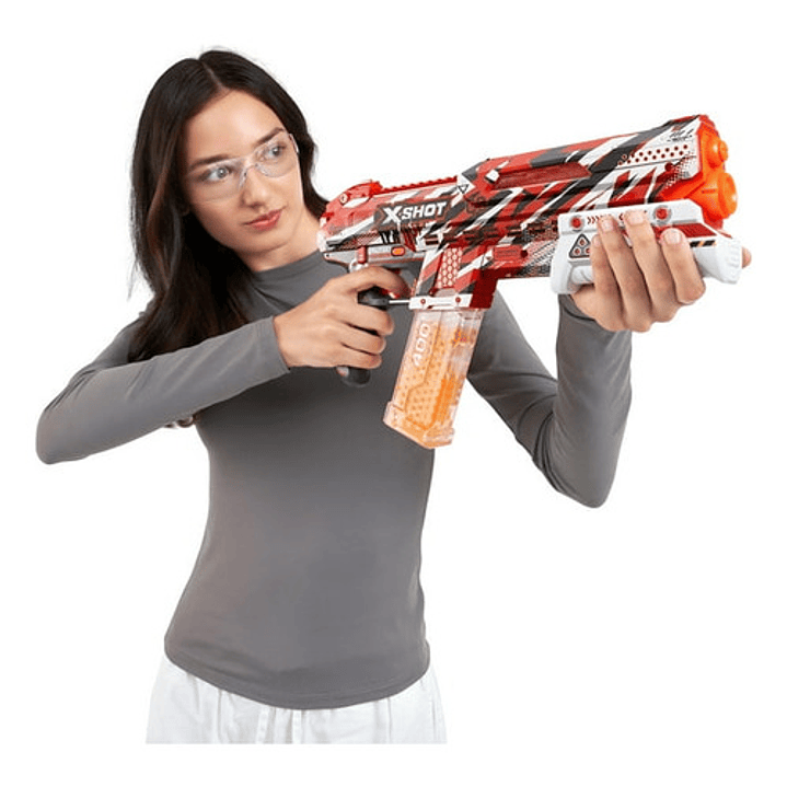 X-SHOT HYPER GEL CLUTCH 5,000 MUNICIONES 2