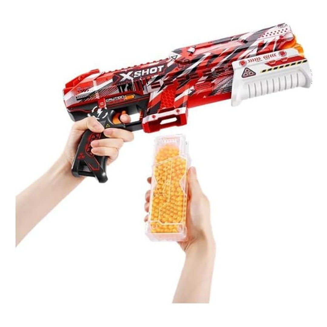 X-SHOT HYPER GEL CLUTCH 5,000 MUNICIONES 10