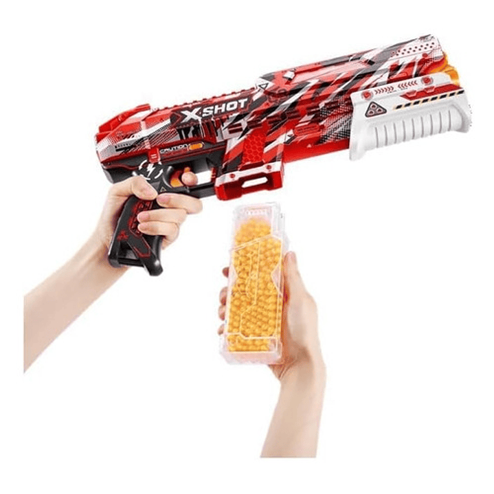 X-SHOT HYPER GEL CLUTCH 5,000 MUNICIONES 10