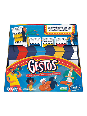 CARAS Y GESTOS JUEGO DE MÍMICA 