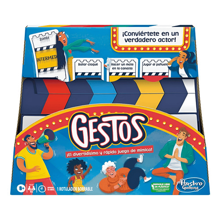 CARAS Y GESTOS JUEGO DE MÍMICA  1