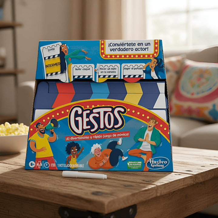 CARAS Y GESTOS JUEGO DE MÍMICA  6