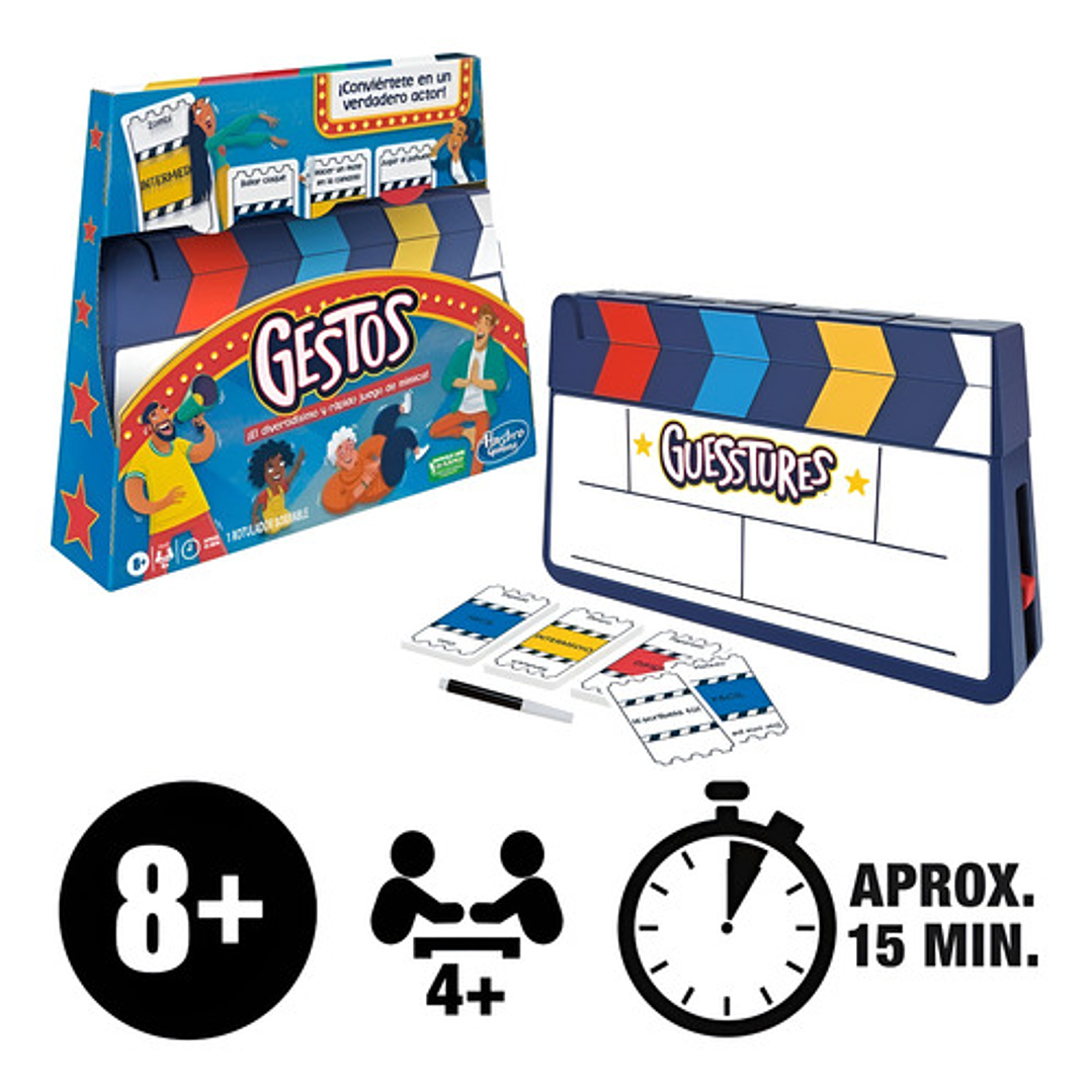 CARAS Y GESTOS JUEGO DE MÍMICA  8