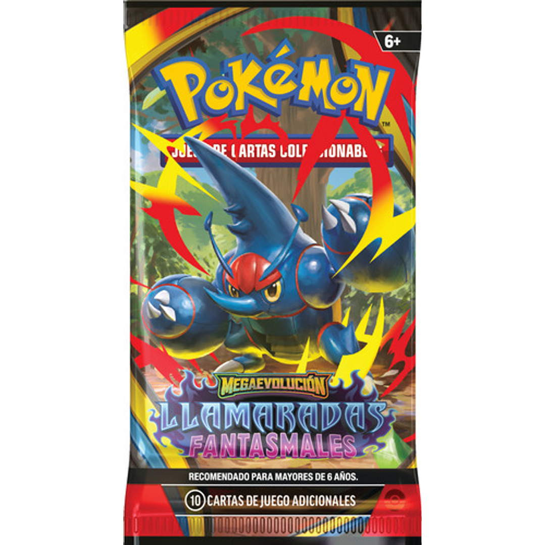 POKEMON TCG PHANTASMAL FLAMES 3 PACK BLISTER SNEASEL ESPAÑOL 5