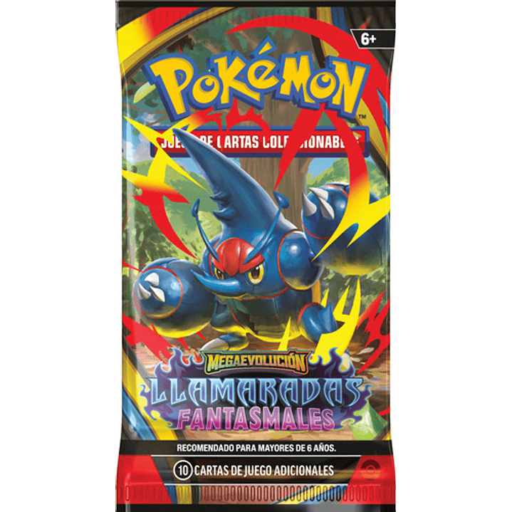 POKEMON TCG PHANTASMAL FLAMES 3 PACK BLISTER SNEASEL ESPAÑOL 5