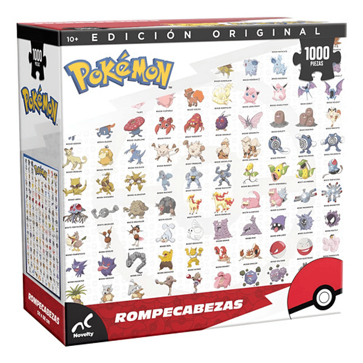 Rompecabezas Pokemon Poster Edicion Original 1000 Piezas 5