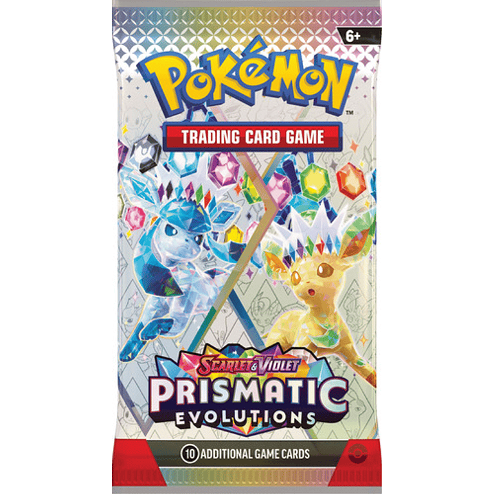 POKEMON TCG INGLÉS PRISMATIC EVOLUTIONS 9 BOOSTER PACK 8