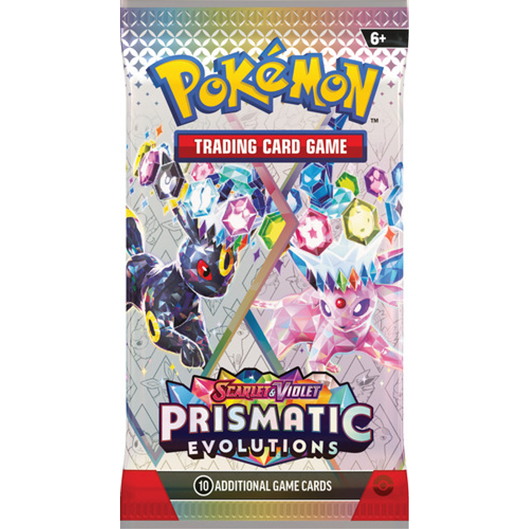 POKEMON TCG INGLÉS PRISMATIC EVOLUTIONS 9 BOOSTER PACK 9