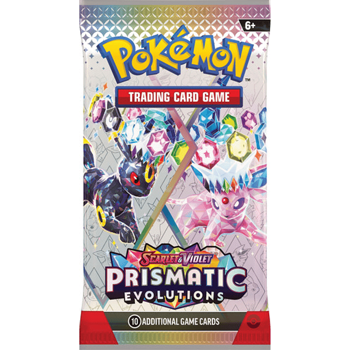 POKEMON TCG INGLÉS PRISMATIC EVOLUTIONS 9 BOOSTER PACK 9