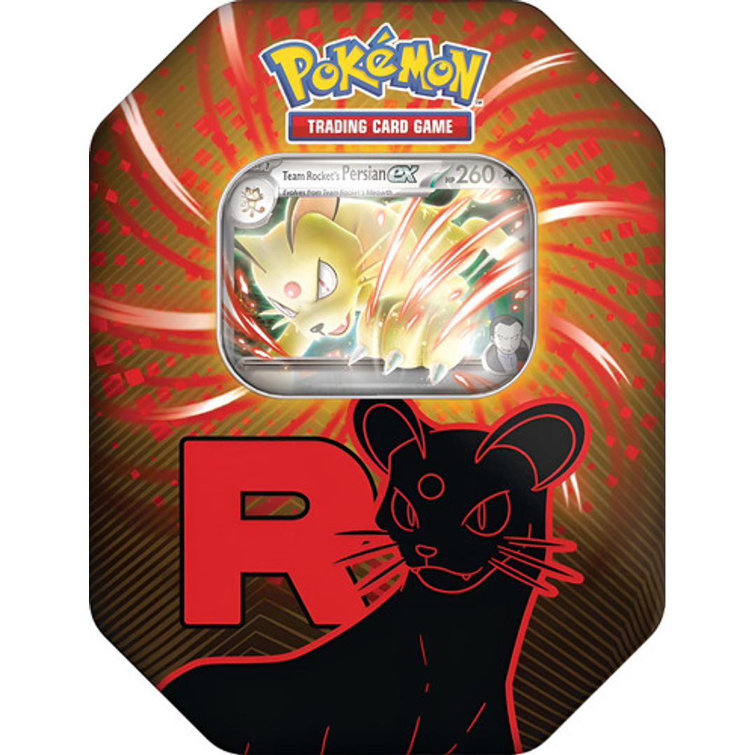 TEAM ROCKET TIN ESPAÑOL - LATA DEL EQUIPO ROCKET 6