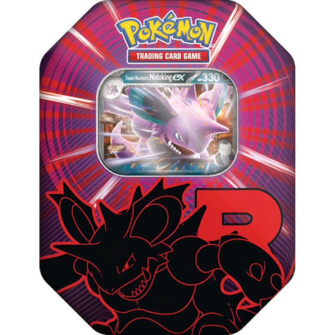 TEAM ROCKET TIN ESPAÑOL - LATA DEL EQUIPO ROCKET 3