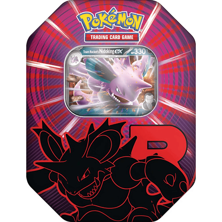 TEAM ROCKET TIN ESPAÑOL - LATA DEL EQUIPO ROCKET 3