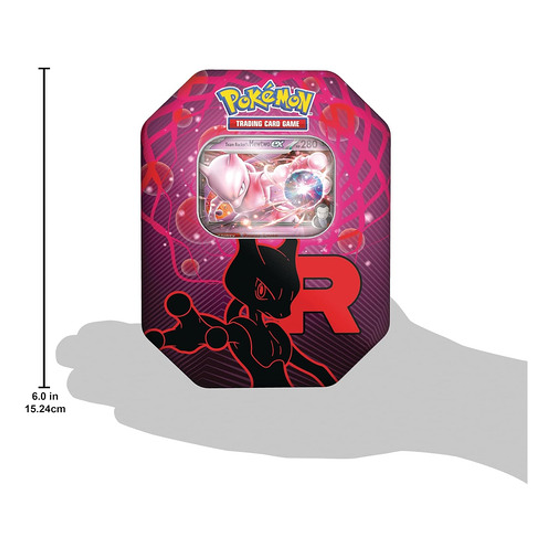 TEAM ROCKET TIN ESPAÑOL - LATA DEL EQUIPO ROCKET 9