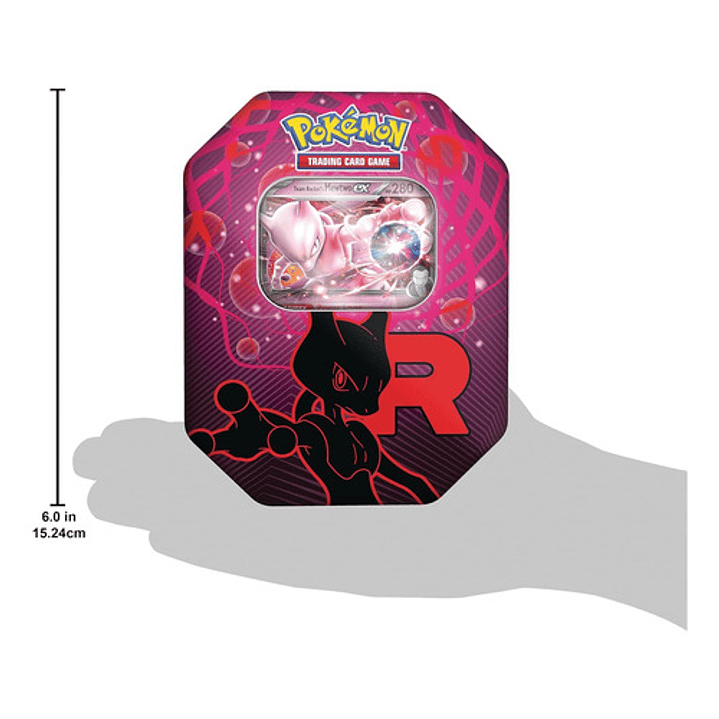 TEAM ROCKET TIN ESPAÑOL - LATA DEL EQUIPO ROCKET 9