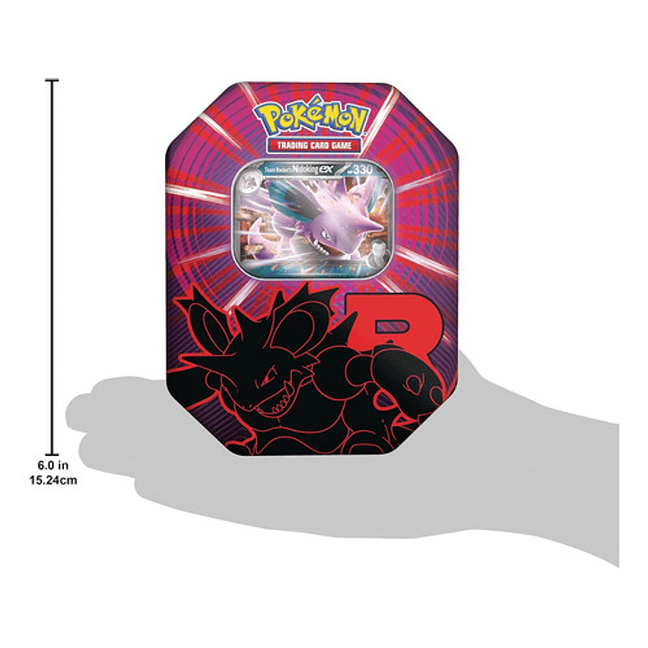 TEAM ROCKET TIN ESPAÑOL - LATA DEL EQUIPO ROCKET 11