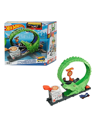 HOT WHEELS CITY PISTA NEMESIS COCODRILO
