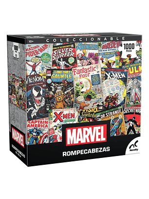 Rompecabezas Marvel Comics Spiderman Hulk 1,000 Pzs Original