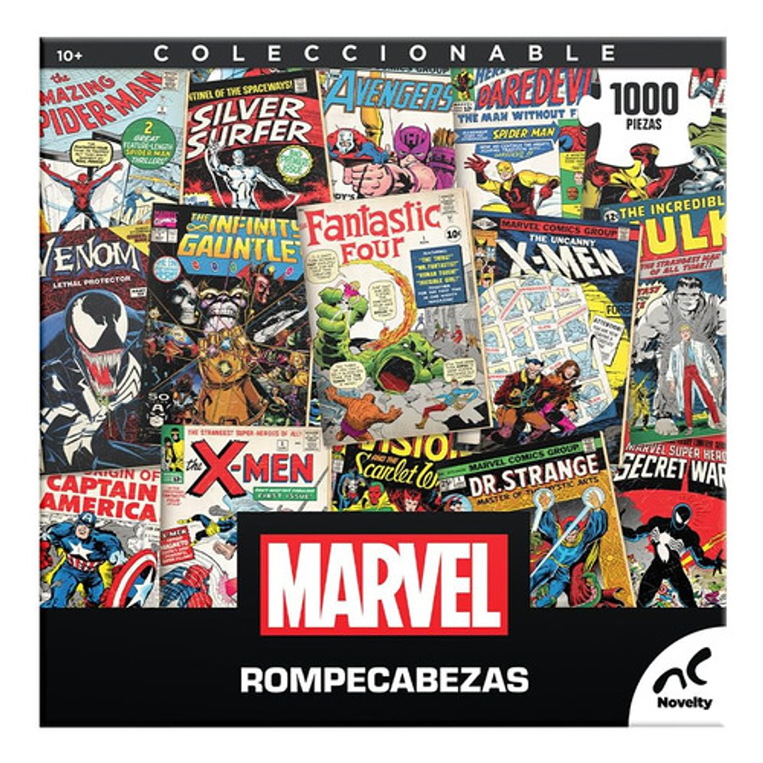 Rompecabezas Marvel Comics Spiderman Hulk 1,000 Pzs Original 2