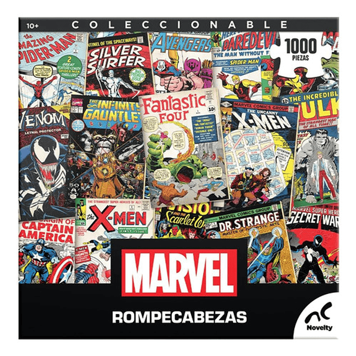 Rompecabezas Marvel Comics Spiderman Hulk 1,000 Pzs Original 2