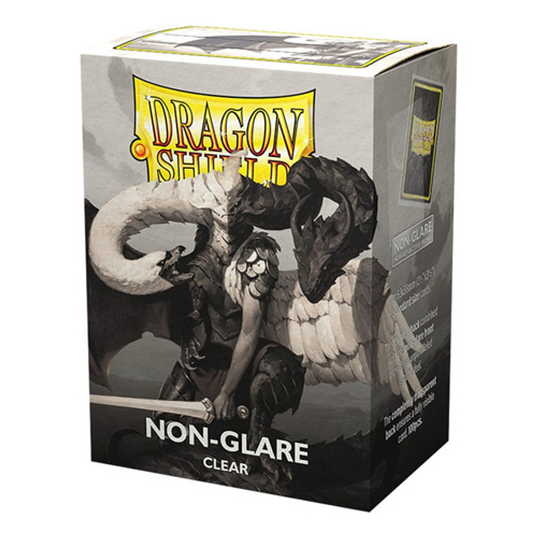 DRAGON SHIELD NON-GLARE CLEAR MATTE STANDARD SIZE CARD SLEEVES 2