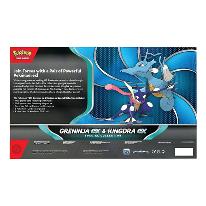 POKEMON TCG GRENINJA EX & KINGDRA EX SPECIAL COLLECTION BOX INGLÉS 2