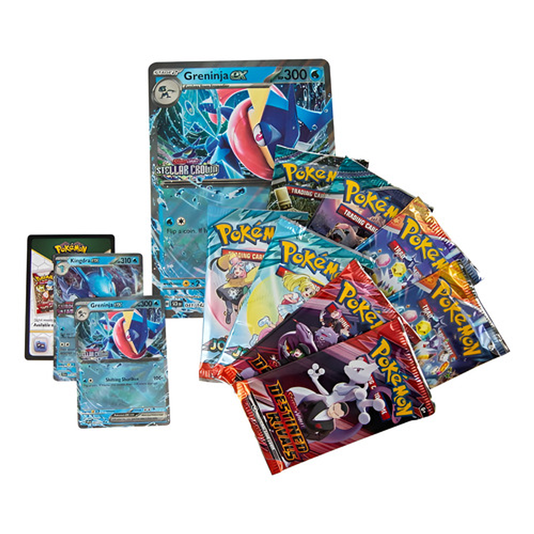 POKEMON TCG GRENINJA EX & KINGDRA EX SPECIAL COLLECTION BOX INGLÉS 4